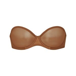 Skims ULTRA FINE MESH STRAPLESS BRA | BRONZE
